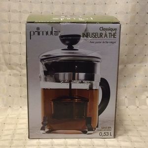 New PRIMULA CLASSIC GLASS Loose Leaf Tea Brewer.